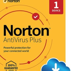 Norton - AntiVirus Plus (1 Device) Antivirus Software + Password Manager + Smart Firewall + PC Cloud Backup (1 Year Subscription) - Windows [Digital]